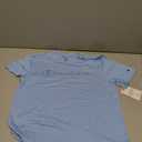 Champion Boys Active T-Shirts Short Sleeve Crew Neck Athletic Signature Logo Tee for Kids (Blue, XL)