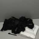 Halloween Decoration Outdoor 8 Pcs Giant Spider with 960 Sqft Stretchy Netting Spiderweb Set for Large Haunted Props Cobwebs Garden Yard Party (59, 24, 20, 12)(White,Black)