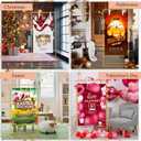 Wedding Sign Holder,Adjustable Welcome to Our Wedding Sign Stand with 2 Leather Sign Hanging Straps,Wedding Seating Chart Stand for Party,Baby Shower,Graduation Ceremony(Posters Excluded)
