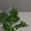 RECUTMS Artificial Vines Ivy Garland, 2Pcs 6Ft Fake Green Eucalyptus Leaves Greenery UV Resistant Faux Hanging Vine Plant Indoor Outdoor Home Garden Porches Wedding Party Arch Spring Summer Decor, Green