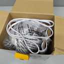 Conair Double Ceramic Hot Rollers for Long, Medium & Short Hair, 5 Ceramic Flocked 1-Inch Heated Hair Rollers with Clips, Hot Curlers for Women, Volume & Curls, Dual Voltage, Pink/White