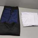 Dalavch 1/5 Pack Mens Compression Shirts Long Sleeve Athletic Workout Rash Guard Gym Active Sports Undershirt Base Layer Top (XX-Large, 2 Black 2 White 1 Blue)