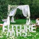 Junkin Bachelorette Pool Floats Bride Party Inflatable Floating Letter Set Bachelorette Decorations Gifts for Pool Beach Party with Adhesive Dots
