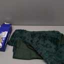 MIULEE Christmas Tree Decorative Pillow Covers Faux Fur Wool Throw Pillows Soft Plush Cushion Covers Set of 2 Xmas Home Decor Winter Holiday for Sofa Couch Livingroom Bed 20x20 Inch Dark Green