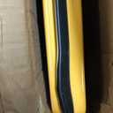LEADALLWAY Platform Truck Large Size 880lbs Foldable Push Cart 35.8x24x34.3inches Yellow (Yellow 880lbs)