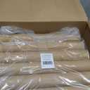 Stockroom Plus 12 Pack Brown Round Cardboard Mailing Tubes with Caps for Shipping, Packing, Art Prints, Maps, and Blueprints - 2 x 15 in Poster Tubes for Mailing