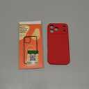 Vooii Magnetic for iPhone 17 Pro Max Case, Compatible with Magsafe (Premium Liquid Silicone) (Integrated Camera Control Button) Full Body Protective Anti-Scratch Microfiber Lining 6.9 inch, Red