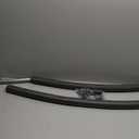 TOBWOLF 1 Lower & 1 Upper Curved Trampoline Poles Replacement, Universal Curved Enclosure Pole Trampoline Net Poles Fits 8-16FT Frame, Includes Mounting Hardware & Foam Cover, 2 Installation Options