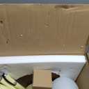 ROTTOGOON Dimmable Farmhouse Floor Lamp, Industrial Floor Lamp for Living Room with 3 X 6W LED Bulbs, 3 Light Rustic Standing Tall Lamp for Bedroom, Office, 68"