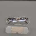 OPTOFENDY Reading Glasses for Women Men, Half Frame Retro Semi Rimless Blue Light Blocking Computer Readers, Clear Lens (Brown)