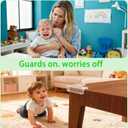 2 x Baby Corner Protector Corner Protector Baby Furniture Corner Protection Transparent Cover Sharp Furniture and Table Top Edges with Adhesive 16 Pack(L-Shaped)