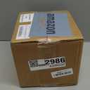 66641-AMP Combustion Exhaust Blower Replacement for Cleveland Iron Works PSBF66W, PS60W, PS130W Pellet Stoves, with Works Combustion Blower Gasket