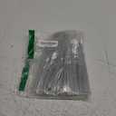 LANIAKEA Garden Stakes 8 Inch Metal Garden Staples 200 Pack Galvanized Landscape Pins Heavy Duty Landscape Stakes for Gardening Fence Landscape Ground Cover