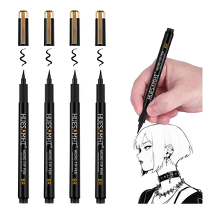 2 x 005 Micro Pen,8 Colors Waterproof Ink,FineLiner Pens for Art Illustration,Sketching, Anime, Bullet journal,and Technical Drawing