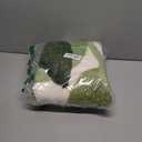 Gibelle Long Bathroom Runner Rug 24"x48", Green Leaves Large Bath Runner Rugs for Bathroom, Non-Slip Strong Water Absorbent Plush Microfiber Bath Mat Runner Washable