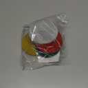 Glitter Ribbon Set, 4 Rolls Ribbons for Crafts (Red, Green, Gold, Silver), 3/8 Inch Wide x 10 Yards Each, Red Valentine Ribbon for Gift Wrapping, Holiday Valentines Wedding Party Decoration