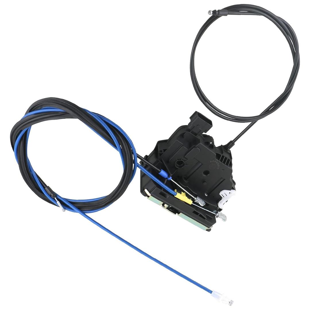 Sliding Door Latch Lock Actuator with Cables for Right Passenger Side Slide Door Compatible with RAM ProMaster Cargo Van 1500 2500 3500 2019-2025 Door Parts Replaces 68226180AI