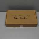 Sahara Beige Tall Taper Candles 12 inch Unscented Smokeless Long Tall Tapered Candle for Candlesticks Sticks Wedding Advent Home Decor Dinner Christmas, Set of 12