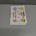 3 x Cute 1st Birthday Card, First Birthday Decorations for Boy Girl, 1 Year Old Gift Ideas for Baby Kids