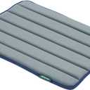 BALANCE Dog Crate Pad, Dog Foam Crate Mat Kennel Pad, Washable Water-Resistant Pet Bed Flat Dogs Cage Mat for Small Dogs (24.0"L x 18.0"W x 0.8"Th, Dusty Blue)