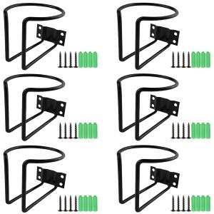 TIHOOD 6PCS Stainless Steel Boat Ring Cup Drink Holder Universal Drinks Holders for Marine Yacht Truck RV Car Trailer Hardware