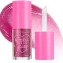 Too Faced Kissing Jelly Lip Oil + Gloss | Hydrating Lip Serum Treatment with Jojoba Oil for Instant Moisture and Glossy Shine, 0.15 Fl Oz, Grape Soda
