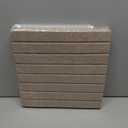 Bumusty Large Cork Board Alternative-36 x 24" Felt Bulletin Board Tiles, with 30 Pushpins, 40 Adhesive Tabs, Fine-Stripe 6-Pack, Cork Boards for Office Push Pin Board Felt Board-Taupe