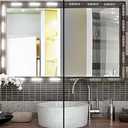 Led Vanity Mirror Lights, Hollywood Style Vanity Make Up Light, 10ft Ultra Bright White LED, Dimmable Touch Control Lights Strip, for Makeup Vanity Table & Bathroom Mirror, Mirror Not Included