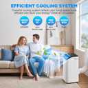 14000BTU Portable Air Conditioners,Free Standing Portable AC Unit
3-in-1 Cooling AC w/t Fan & Dehumidifier, Cools Room up to 700 sq.ft w/t Remote, Smart/Sleep Mode,3 Speed,Auto Swing,Timer