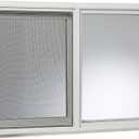 VBSI3222PR Vinyl Basement Slider Window, 32" x 22", White