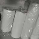 Rossesay 4 Pcs Flameless Candles, 8" 10" 12" 14" X 4", White, Classic