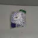 Eomenie Women's Swimsuit Tankini Set Modest Tummy Control Slimming Bathing Suits Two Piece Swim Suit with High Waisted Short, Medium, Blue and Striped 