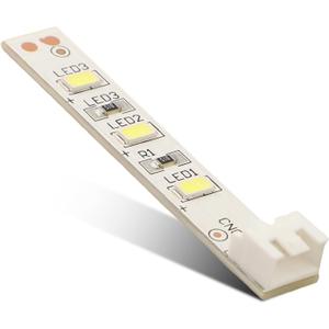 DA41-00519R Refrigerator Strip Light Fit For SAMSUNG, 12V LED Fridge Interior Lighting For Samsung Refrigerators, 65Mm Light Bar Fridge Bulb Alternative