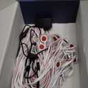 Permanent Outdoor Lights Pro,150ft with 90 LED RGB IC Smart Eave Light for Outdoor Decorations,IP67 Waterproof with Remote/App Control,DIY LED Scenes Modes for House Roof Decor, Black