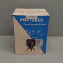 Rechargeable Bubble Machine for Kids & Parties, 38000+ Bubbles/Min, 90/180 Auto-Rotating Bubble Makers 500ML Portable Bubble Blower with 2 Speed Modes for Weddings, Birthdays, Outdoor/Indoor, White