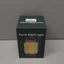 Touch Night Light, Portable Table Lamp with 3 Color Modes & Stepless Dimming, Lightweight Bedside Lamp for Bedroom, Nursery, Office