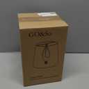 Baglaum 4X Fabric Chandelier Lampshade Holder Clip on Sconce Beside Bed Lamp Hanging Light, Light Yellow