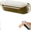 Small Pill Box 4 Compartment Travel Pill Organizer with Pill Taker Extractor Popper Small Pill Box Daily Pill Case for Travel Handbag Purse Medicine Vitamin Fish Oil Veggies Supplement Capsule