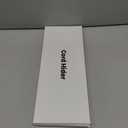 Delamu Cord Hider, Cord Covers for Wires on Wall, One-Cord Cable Hider, Self-Adhesive Wire Hiders Wire Covers for TV Cords on Wall, Easy Mount Cable Cover Management Kit, 6X W0.59 H0.4in, White