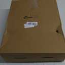 Jenaai 12 Pcs Large Brown Christmas Ball Ornaments, 4 Inch Big Oversized Shatterproof Christmas Tree Decorations Matte Glitter Giant Jumbo Plastic Hanging Baubles for Xmas Holiday Party Indoor Outdoor