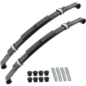 Silscvtt 74135-G01 74207-G01 Golf Cart 2 Set Heavy Duty Rear Leaf Springs Replacement for EZGO TXT 1996-2013
