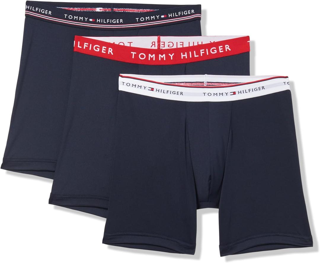 Tommy Hilfiger Men's Micro Classics 3-Pack Boxer Brief (S)