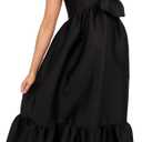 Petal & Pup Women's Betina Bow Front Maxi Dress (L)