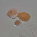 2025 Added Lift Ultra-Thin Seamless Nipple Covers Push up Sticky Adhesive Bras Solid Silicone Pasties for Women M