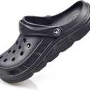 PIMIO Garden Clogs for Women and Men,Slip On Work Shoes with Arch Support,Womens Mens Quick-Dry Water Shoes Casual Sandals,Comfortable Slippers