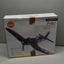 VOLANTEXR Brushless RC Plane 4 Channel - F4U Corsair 500mm RC Airplane with 3D Aerobatic & XPilot Stabilizer, 3 Flight Modes, 2.4G Remote Control Airplane RTF Fully Assembled 19in x16 inches