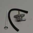 Fuel Valve Petcock Fit for Honda Recon 250 1997-2024/Rancher 350 2000-2006/Rancher 400 420/Foreman 400 450 500/Foreman Rubicon 500 with Lever Screw