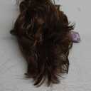 Men 80s Wig Short Brown Mullet Wigs,Disco Rocker Punk Synthetic Hair for Daily Cosplay Halloween Wigs