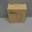 Lamicall Cell Phone Stand for Desk - [360 Rotation] Sturdy Adjustable Desktop Phone Holder, Foldable Mobile Stand, Office Desk Accessories for iPhone 17 16 15 14 Pro Max Air, Galaxy S25, Cellphones (Black)