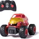 Monster Jam, Marvel Iron Man RC Monster Truck, 1:24 Scale, Kids Toys for Boys and Girls Ages 4 and up